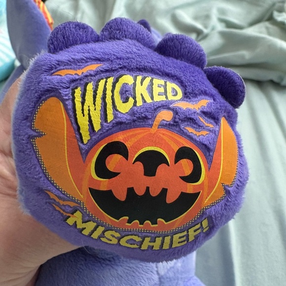 Disney X Build-A-Bear Halloween wicked mischief Purple Stitch Plush - Picture 4 of 9